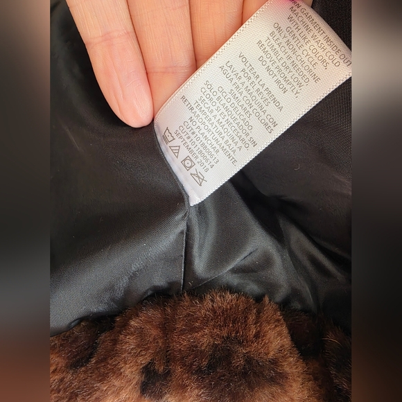 Madison & Berkeley Brown Leopard Print Faux Fur Jacket - Picture 9 of 13